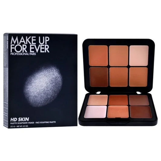 CSSV FILE HD Skin Sculpting Palette featuring a variety of contour and highlight shades in sleek packaging.