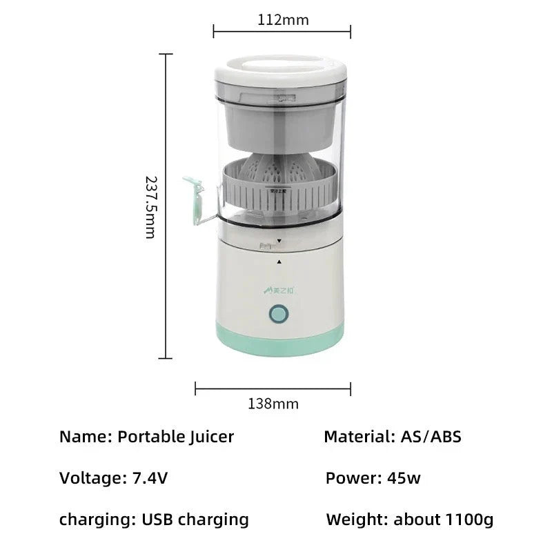 CSSV FILE Denx automatic fruit juicer with stainless steel components and modern design for quick, fresh juice extraction